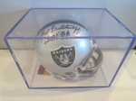 Fred Biletnikoff Autographed Mini Helmet (Oakland Raiders)